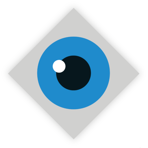 Ein Auge als Logo